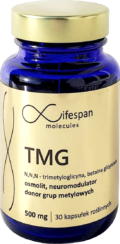 TMG <br> (N, N, N, – trimetyloglicyna, <br> betaina glicynowa)